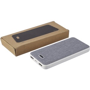 ABS powerbank, 10 000 mAh, feh�r