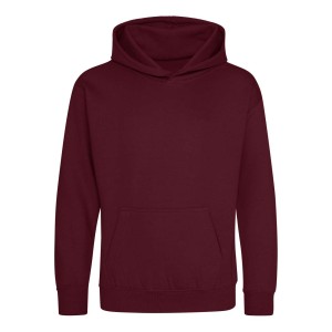 AWDis kapucnis gyerekpul�ver, Burgundy