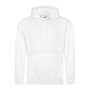 AWDIS kapucnis pul�ver, kevertsz�las, Arctic White