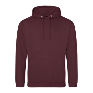 AWDIS kapucnis pul�ver, kevertsz�las, Burgundy Smoke