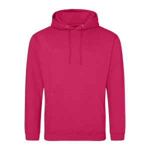 AWDIS kapucnis pul�ver, kevertsz�las, Hot Pink