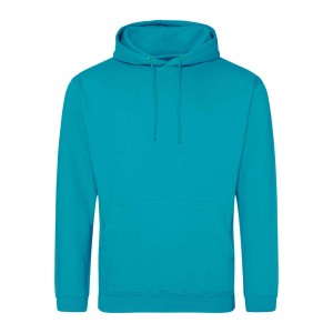 AWDIS kapucnis pul�ver, kevertsz�las, Lagoon Blue