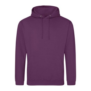 AWDIS kapucnis pul�ver, kevertsz�las, Plum