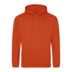 AWDIS kapucnis pul�ver, kevertsz�las, Sunset Orange