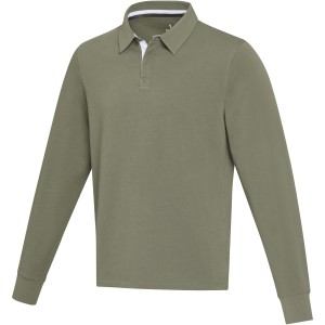 Elevate Clyde uniszex rugby pul�ver, Green
