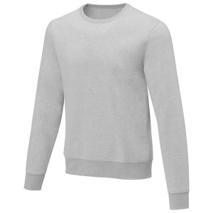 Elevate Zenon f�rfi kereknyak� pul�ver, sz�rke