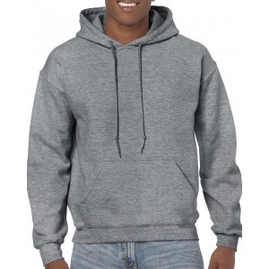 Gildan Heavy Blend kapucnis pul�ver, Graphite Heather