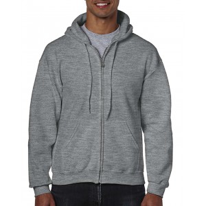 Gildan Heavy Blend kapucnis pul�ver, Graphite Heather