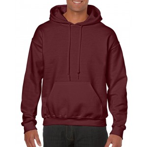 Gildan Heavy Blend kapucnis pul�ver, Maroon