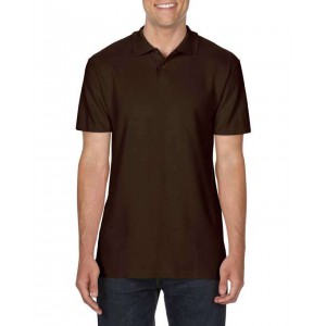 Gildan SoftStyle f�rfi pik�p�l�, Dark Chocolate