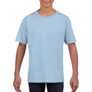Gildan SoftStyle gyerekp�l�, Light Blue