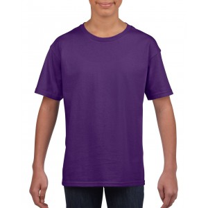 Gildan SoftStyle gyerekp�l�, Purple