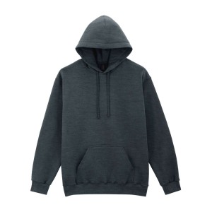 Gildan Softstyle kapucnis pul�ver, Dark Heather