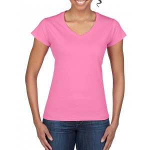 Gildan SoftStyle n�i V-nyak� p�l�, Azalea