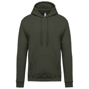 Kariban f�rfi kapucnis pul�ver, Dark Khaki