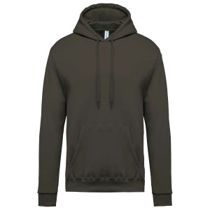 Kariban f�rfi kapucnis pul�ver, Green Olive