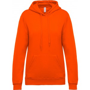 Kariban n�i kapucnis pul�ver, Orange