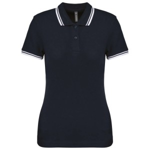 Kariban n�i r�vidujj� gall�ros p�l�, Navy/White