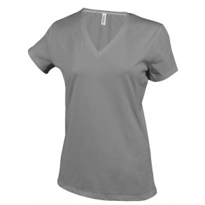 Kariban n�i V-nyak� p�l�, Oxford Grey