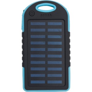 Napelemes powerbank, ABS, k�k