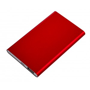 Powerbank, 4000 mAh, piros