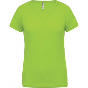 ProAct N�i V-nyak� sportp�l�, Lime