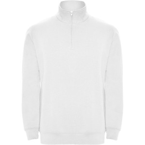 Roly Aneto negyedcipz�ros pul�ver, White