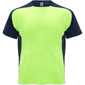 Roly Bugatti r�vid ujj� gyerek sportp�l�, fluor green, navy blue