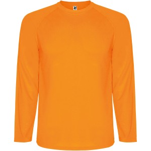 Roly Montecarlo hossz�ujj� gyerek sportp�l�, Fluor Orange