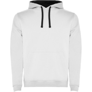 Roly Urban f�rfi kapucnis pul�ver, White, Navy Blue